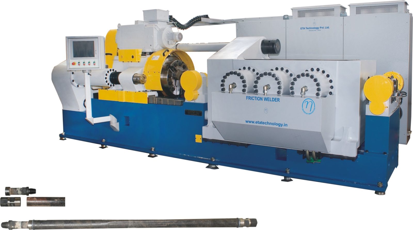 150tonne friction welding 6T - Slant Bed Machine
