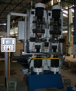 6T - Machine With built-in deflash, deflect and auto loading / unloading